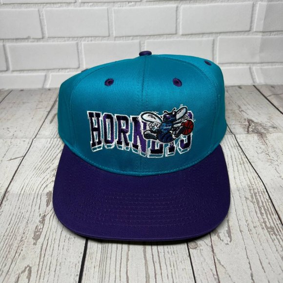 Vintage Charlotte Hornets NBA Adidas Hat Snapback Cap New Men - Picture 1 of 7